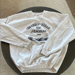 Los Angeles 1966 White Sweater